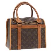 Pre-owned Canvas louis-vuitton-bags Louis Vuitton Vintage , Brown , Da...