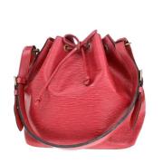 Pre-owned Leather louis-vuitton-bags Louis Vuitton Vintage , Red , Dam...