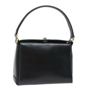 Pre-owned Leather gucci-bags Gucci Vintage , Black , Dames