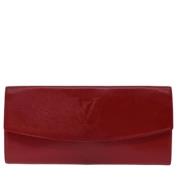 Pre-owned Leather louis-vuitton-bags Louis Vuitton Vintage , Red , Dam...