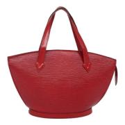 Pre-owned Leather shoulder-bags Louis Vuitton Vintage , Red , Dames