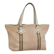 Pre-owned Canvas gucci-bags Gucci Vintage , Pink , Dames