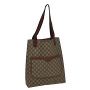 Pre-owned Leather gucci-bags Gucci Vintage , Beige , Dames