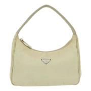 Pre-owned Fabric prada-bags Prada Vintage , Beige , Dames