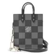 Pre-owned Canvas louis-vuitton-bags Louis Vuitton Vintage , Black , Da...