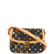 Pre-owned Canvas louis-vuitton-bags Louis Vuitton Vintage , Black , Da...