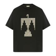 T-shirt met print Fear Of God , Black , Heren