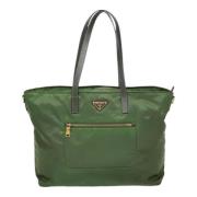 Pre-owned Nylon prada-bags Prada Vintage , Green , Dames