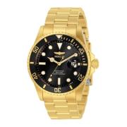 Pro Diver Quartz Horloge - Zwarte Wijzerplaat Invicta Watches , Yellow...