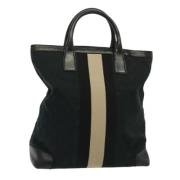 Pre-owned Canvas gucci-bags Gucci Vintage , Black , Dames