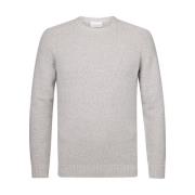 Crew Neck Pullover in Grijs Profuomo , Gray , Heren