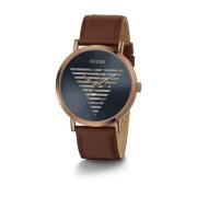 Herenhorloge Idol 44 mm lederen band Gw0503G4 Guess , Brown , Heren