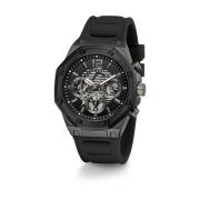 Heren Armbandhorloge Multifunctioneel Horloge Momentum zwart 44 mm Gw0...