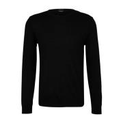 Heren Merino Wol Trui Joop! , Black , Heren