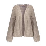 Korte Cardigan Vest Geisha , Brown , Dames