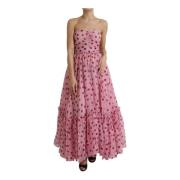 Maxi Dresses Dolce & Gabbana , Pink , Dames