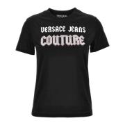 T-shirts en Polos Versace Jeans Couture , Black , Dames