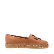 Leren Loafer Schoenen voor Vrouwen Tory Burch , Brown , Dames