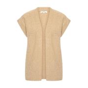 Mouwloze Vest Kendry HV Polo , Beige , Dames