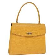 Pre-owned Leather louis-vuitton-bags Louis Vuitton Vintage , Yellow , ...