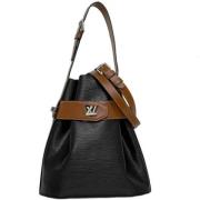 Pre-owned Leather louis-vuitton-bags Louis Vuitton Vintage , Black , D...