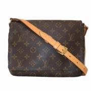 Pre-owned Canvas louis-vuitton-bags Louis Vuitton Vintage , Brown , Da...