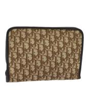 Pre-owned Canvas clutches Dior Vintage , Brown , Dames