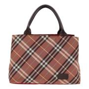 Pre-owned Canvas handbags Burberry Vintage , Multicolor , Dames