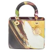 Pre-owned Leather dior-bags Dior Vintage , Multicolor , Dames