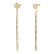 Pre-owned Metal earrings Tiffany & Co. Pre-owned , Beige , Dames