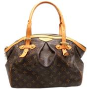 Pre-owned Canvas louis-vuitton-bags Louis Vuitton Vintage , Brown , Da...