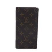 Pre-owned Canvas wallets Louis Vuitton Vintage , Brown , Dames