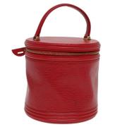 Pre-owned Leather louis-vuitton-bags Louis Vuitton Vintage , Red , Dam...