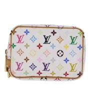 Pre-owned Canvas louis-vuitton-bags Louis Vuitton Vintage , White , Da...