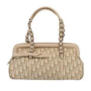 Pre-owned Canvas dior-bags Dior Vintage , Beige , Dames