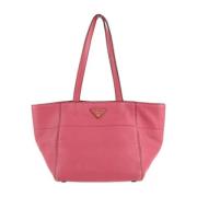 Pre-owned Leather prada-bags Prada Vintage , Pink , Dames