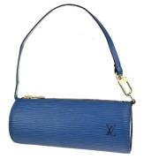 Pre-owned Leather louis-vuitton-bags Louis Vuitton Vintage , Blue , Da...