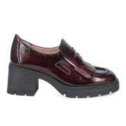 Leren Mocassins met Franjes Hispanitas , Red , Dames