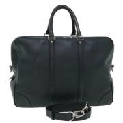 Pre-owned Leather louis-vuitton-bags Louis Vuitton Vintage , Black , D...