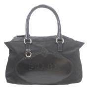 Pre-owned Canvas prada-bags Prada Vintage , Black , Dames