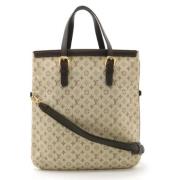 Pre-owned Canvas louis-vuitton-bags Louis Vuitton Vintage , Green , Da...