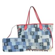 Pre-owned Denim louis-vuitton-bags Louis Vuitton Vintage , Blue , Dame...