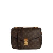 Pre-owned Canvas louis-vuitton-bags Louis Vuitton Vintage , Brown , Da...