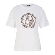 Dames Kristal Logo T-shirt Joop! , White , Unisex