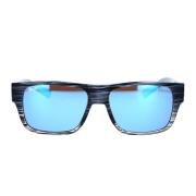 Moderne Rechthoekige Gepolariseerde Zonnebril Maui Jim , Blue , Unisex