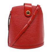 Pre-owned Leather louis-vuitton-bags Louis Vuitton Vintage , Red , Dam...