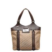 Pre-owned Canvas handbags Dior Vintage , Beige , Dames