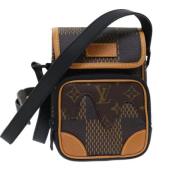 Pre-owned Canvas louis-vuitton-bags Louis Vuitton Vintage , Brown , Da...