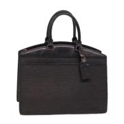 Pre-owned Leather louis-vuitton-bags Louis Vuitton Vintage , Black , D...