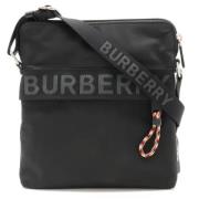 Pre-owned Canvas shoulder-bags Burberry Vintage , Black , Dames